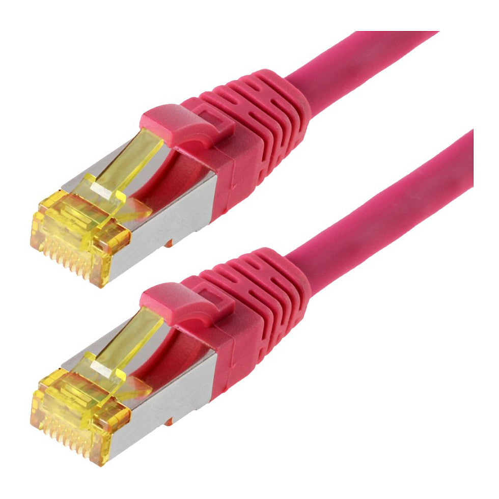 helos Patchkabel Cat.6a GHMT AWG 26/7 magenta 20,0m