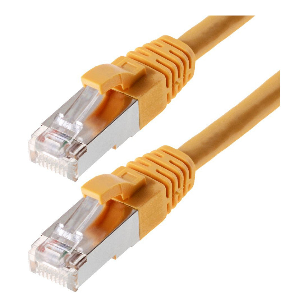 helos Cat.5e Patchkabel SF/UTP AWG 26 gelb 3,0 m