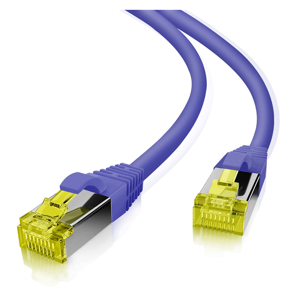 helos Patchkabel Cat.6a GHMT AWG 26/7 lila 20,0m