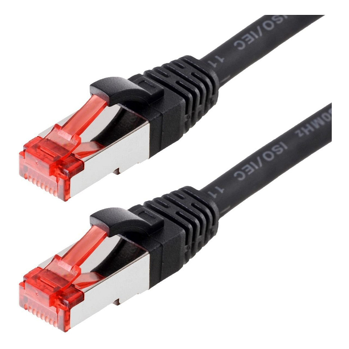 helos Patchkabel Cat.6 GHMT AWG 27/7 schwarz 20,0 m