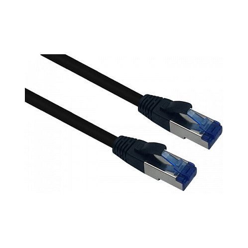 helos Patchkabel Cat.6a Outdoor AWG 26/1 schwarz 3,0m