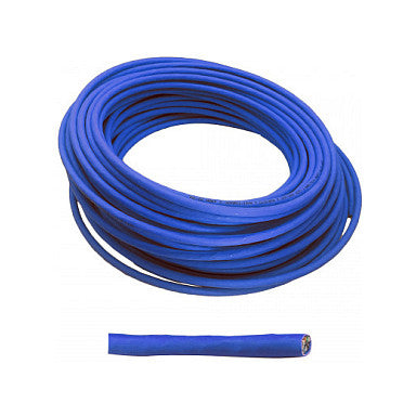 helos Cat.8.1 Verlegekabel AWG 22 LSZH 2000MHz CPR Dca 305m Trommel blau