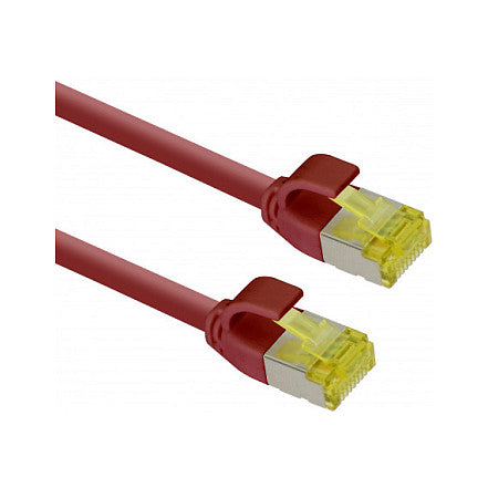 helos Patchkabel Cat.6a TPE Ultraslim GHMT AWG 28/7 rot 7,5m