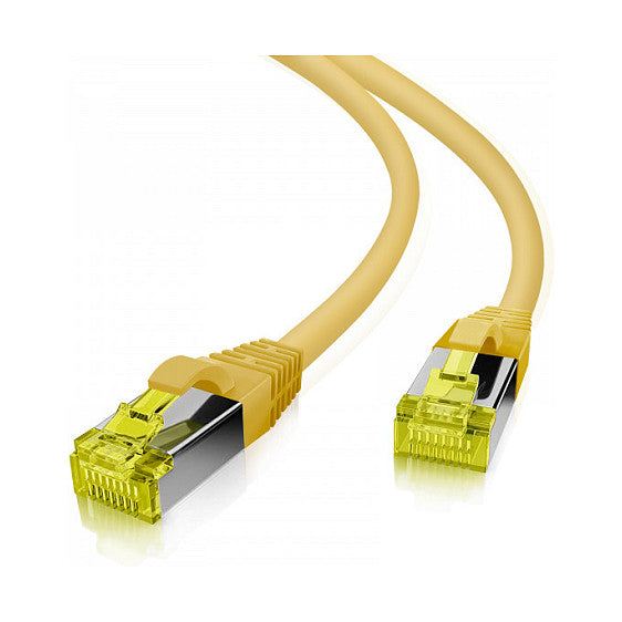 helos Patchkabel Cat.6a Superflex GHMT AWG 27/7 gelb 15,0m