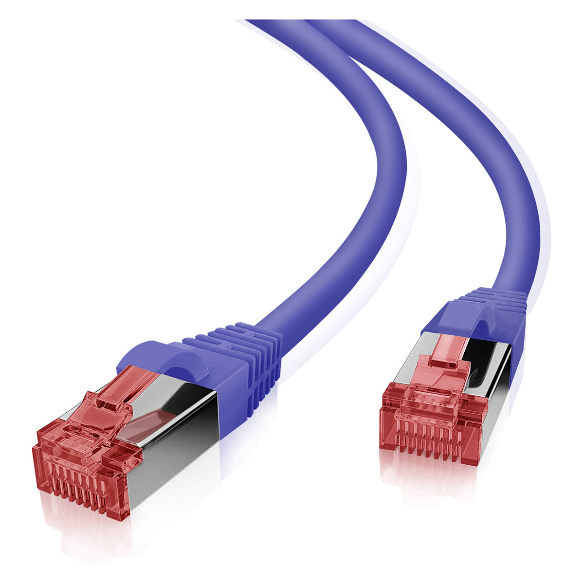 helos Patchkabel Cat.6 GHMT AWG 27/7 lila 10,0 m