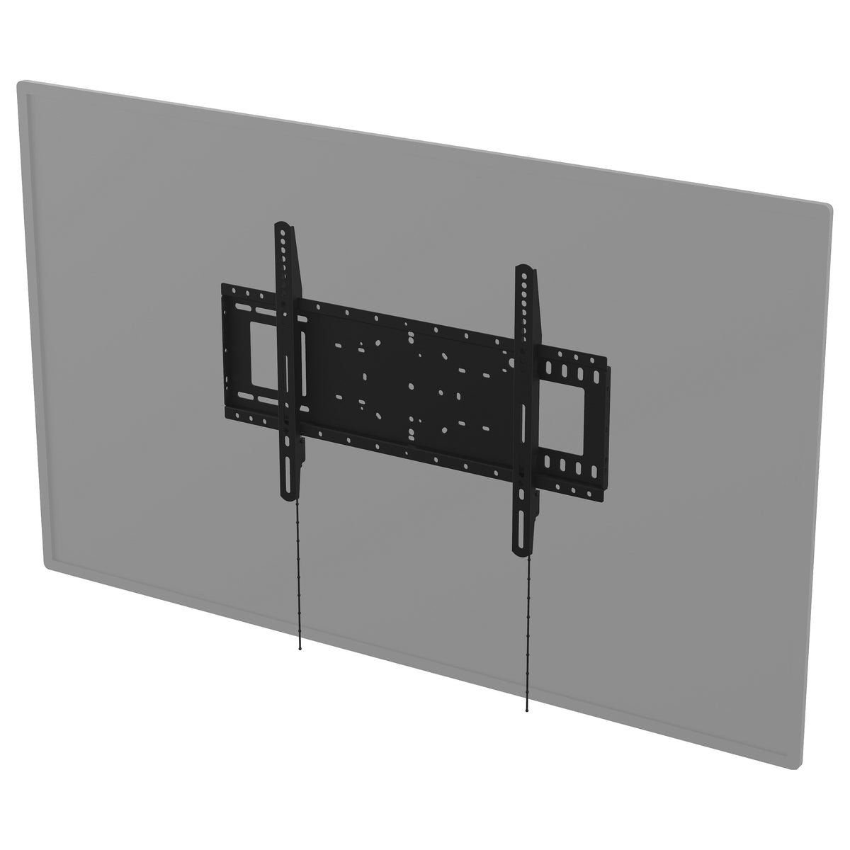Vision Display Mount 94cm 37 Inch 190.5cm 75 Inch 200 X 200mm 600 X 400mm Steel Black