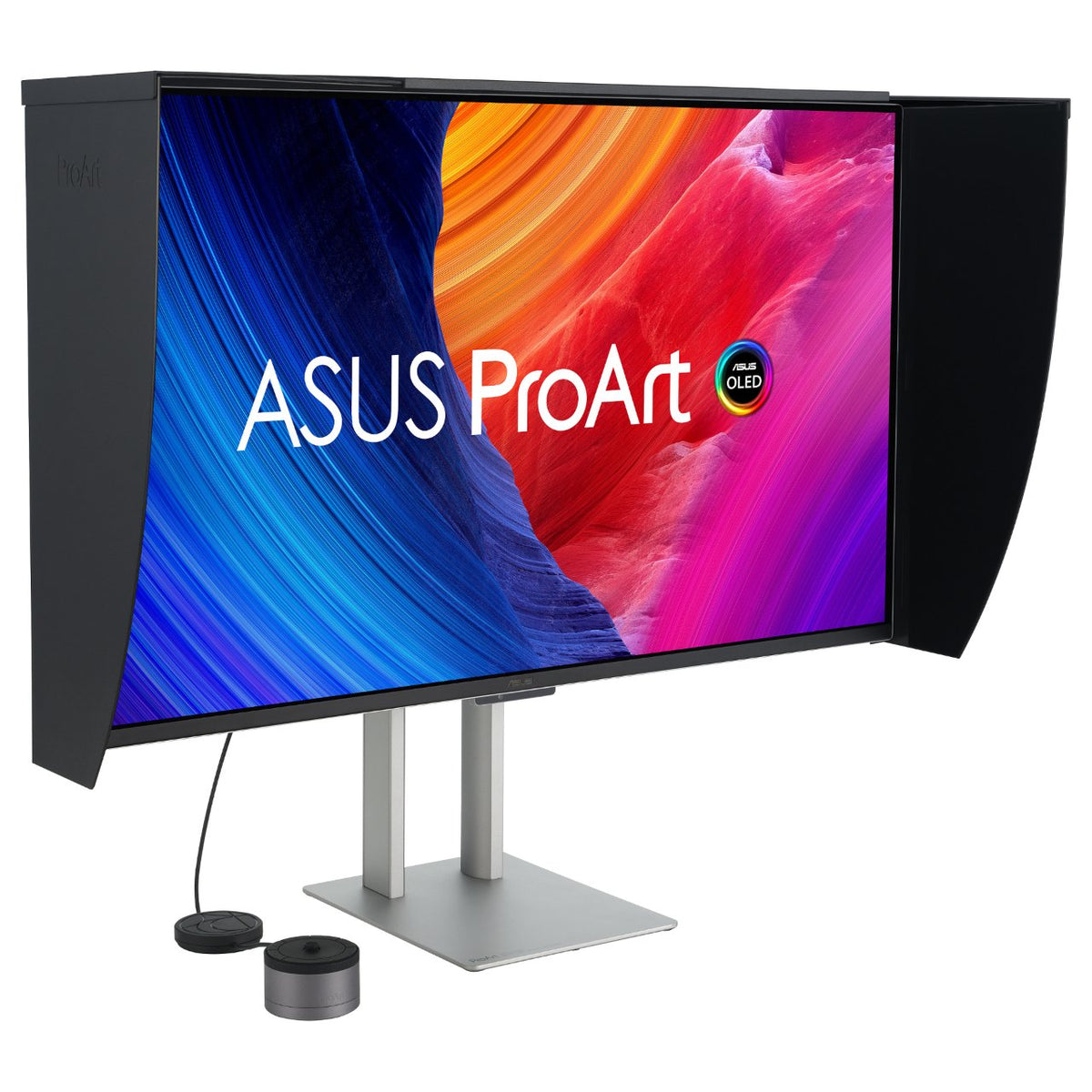 80 cm (31.5") 3840 x 2160 Pixel ASUS 90LM03HE-B01K71 16:9 4K Ultra HD OLED 0,1 ms 240 Hz HDR DisplayPort HDMI USB-Hub Pivot Height VESA Speaker