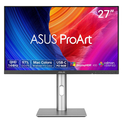 68,6 cm (27") 2560 x 1440 Pixel ASUS 90LM06Q1-B01K71 16:9 Wide Quad HD IPS 5 ms 144 Hz HDR DisplayPort HDMI USB-Hub Pivot Height VESA Speaker