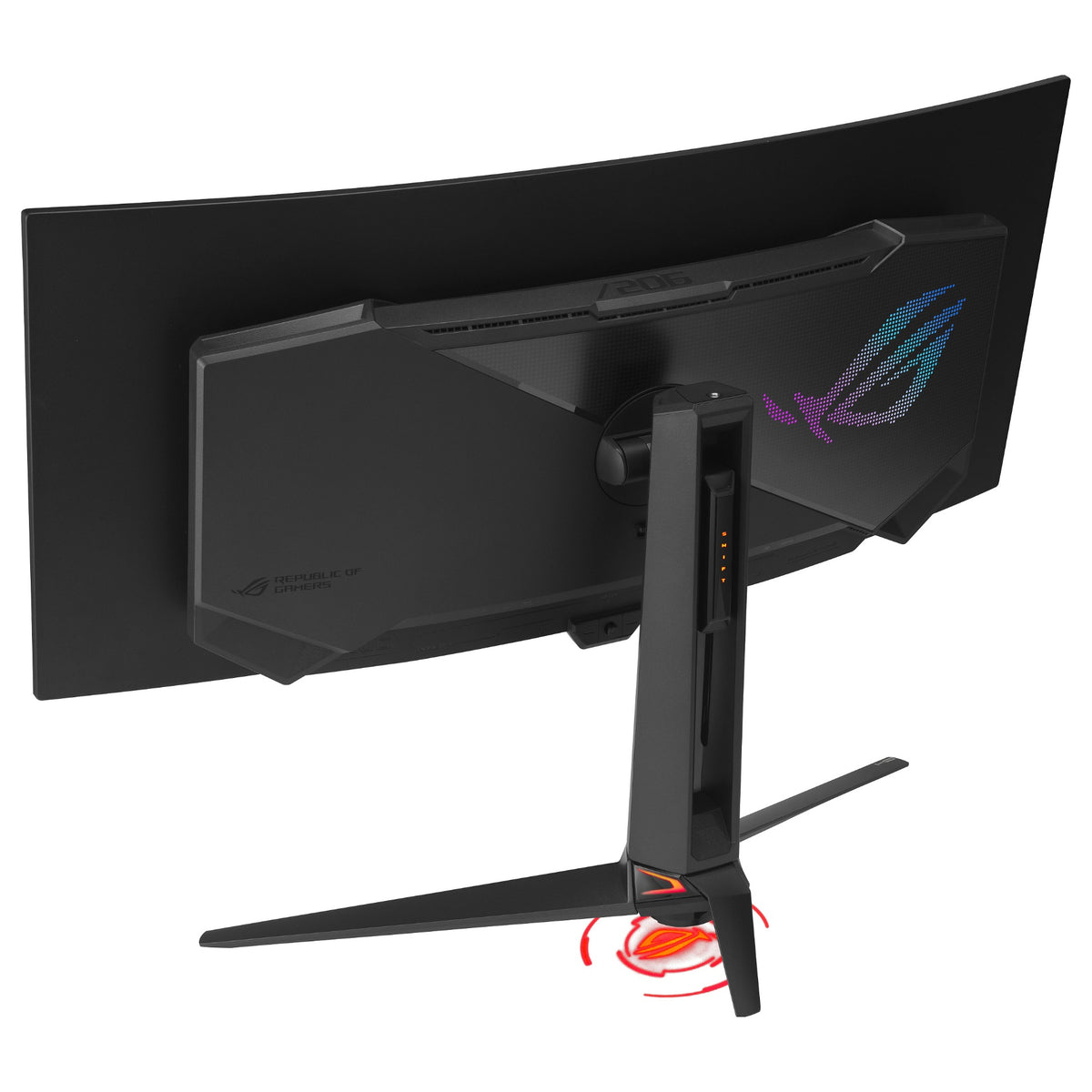 86,4 cm (34") 3440 x 1440 Pixel ASUS 90LM0CU0-B01971 21:9 Wide Quad HD OLED 0,03 ms 360 Hz HDR DisplayPort HDMI USB-Hub Height VESA