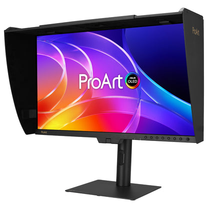 67,3 cm (26.5") 3840 x 2160 Pixel ASUS 90LM04N0-B01371 16:9 4K Ultra HD OLED 0,1 ms 240 Hz HDR DisplayPort HDMI USB-Hub Pivot Height VESA Speaker