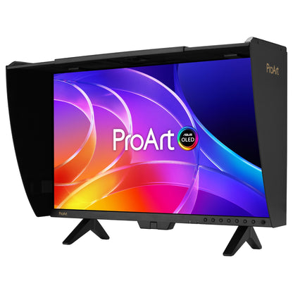 67,3 cm (26.5") 3840 x 2160 Pixel ASUS 90LM04N0-B01371 16:9 4K Ultra HD OLED 0,1 ms 240 Hz HDR DisplayPort HDMI USB-Hub Pivot Height VESA Speaker