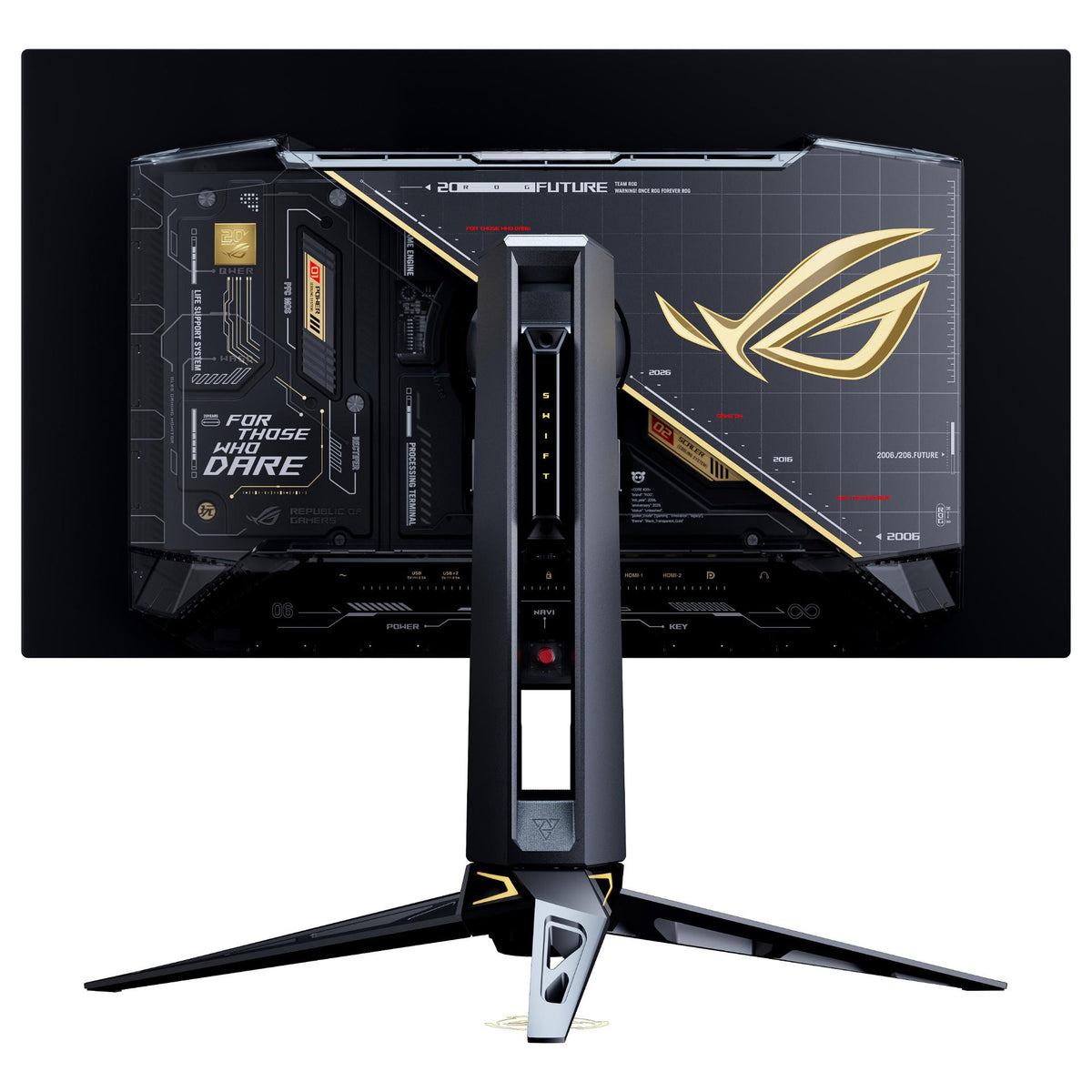 67,3 cm (26.5") 2560 x 1440 Pixel ASUS 90LM0CF0-B02971 16:9 Wide Quad HD WOLED 0,02 ms 540 Hz HDR DisplayPort HDMI USB-Hub Pivot Height VESA