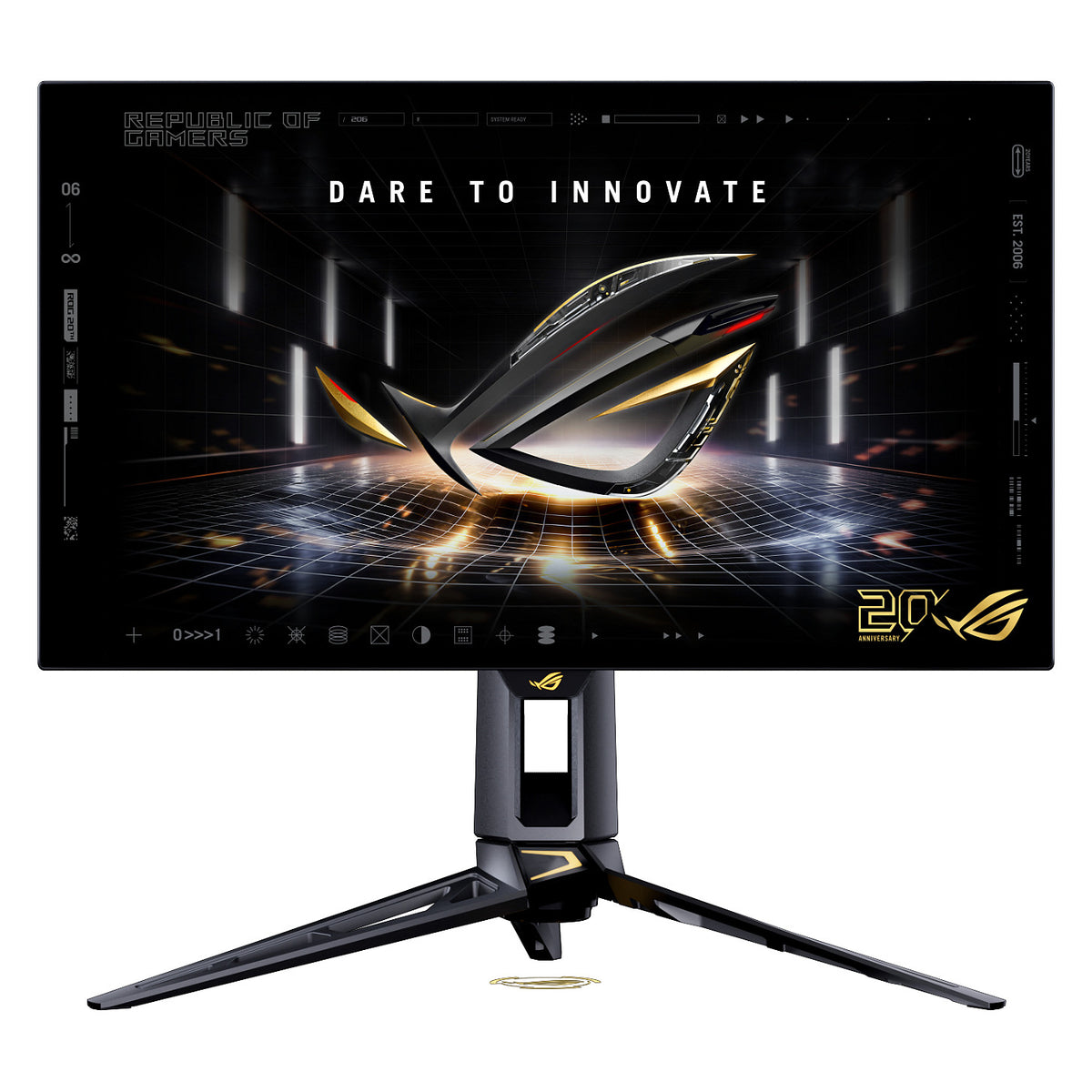 67,3 cm (26.5") 2560 x 1440 Pixel ASUS 90LM0CF0-B02971 16:9 Wide Quad HD WOLED 0,02 ms 540 Hz HDR DisplayPort HDMI USB-Hub Pivot Height VESA