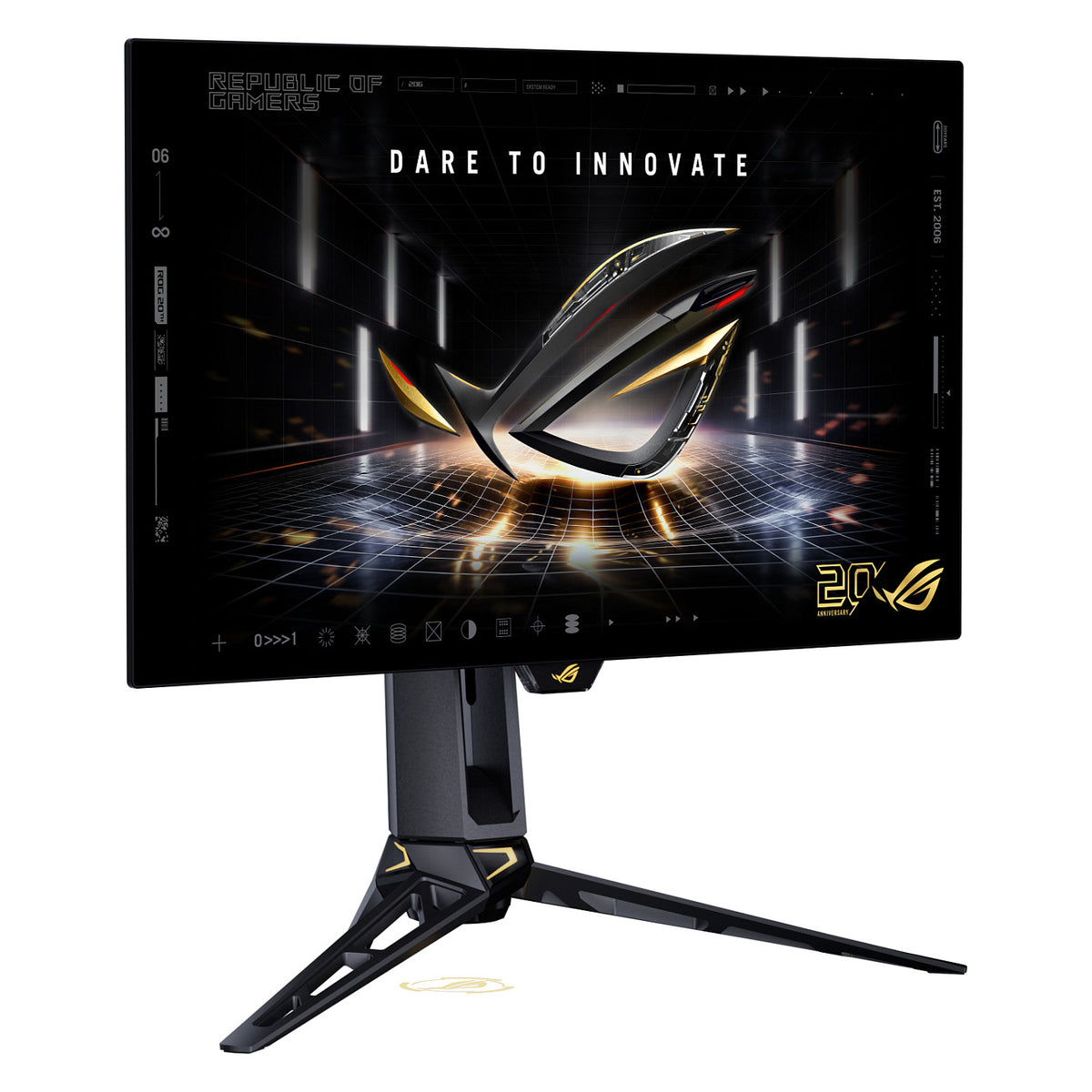 67,3 cm (26.5") 2560 x 1440 Pixel ASUS 90LM0CF0-B02971 16:9 Wide Quad HD WOLED 0,02 ms 540 Hz HDR DisplayPort HDMI USB-Hub Pivot Height VESA