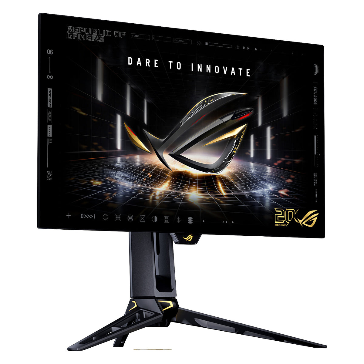 67,3 cm (26.5") 2560 x 1440 Pixel ASUS 90LM0CF0-B02971 16:9 Wide Quad HD WOLED 0,02 ms 540 Hz HDR DisplayPort HDMI USB-Hub Pivot Height VESA