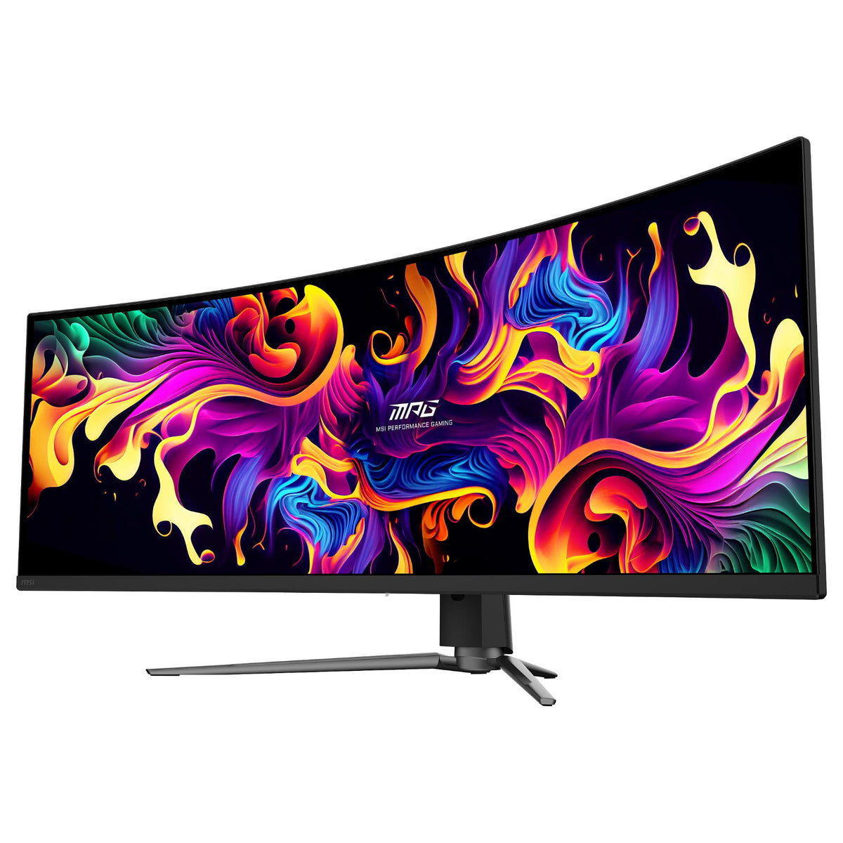124,5 cm (49") 5120 x 1440 Pixel MSI 9S6-3FA84T-016 32:9 Dual QHD QD-OLED 0,03 ms 240 Hz HDR DisplayPort HDMI USB-Hub Height VESA