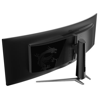 124,5 cm (49") 5120 x 1440 Pixel MSI 9S6-3FA84T-016 32:9 Dual QHD QD-OLED 0,03 ms 240 Hz HDR DisplayPort HDMI USB-Hub Height VESA