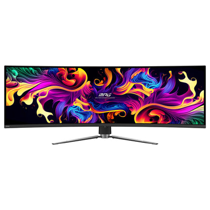 124,5 cm (49") 5120 x 1440 Pixel MSI 9S6-3FA84T-016 32:9 Dual QHD QD-OLED 0,03 ms 240 Hz HDR DisplayPort HDMI USB-Hub Height VESA