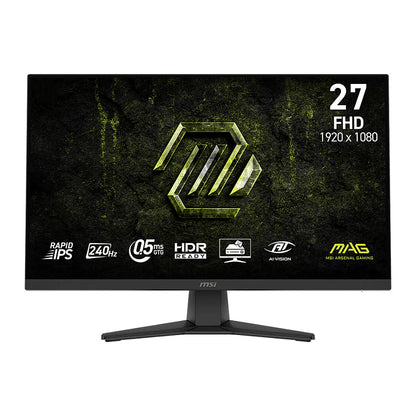 68,6 cm (27") 1920 x 1080 Pixel MSI 9S6-3CE51T-011 16:9 Full HD Rapid IPS 0,5 ms 240 Hz HDR DisplayPort HDMI VESA