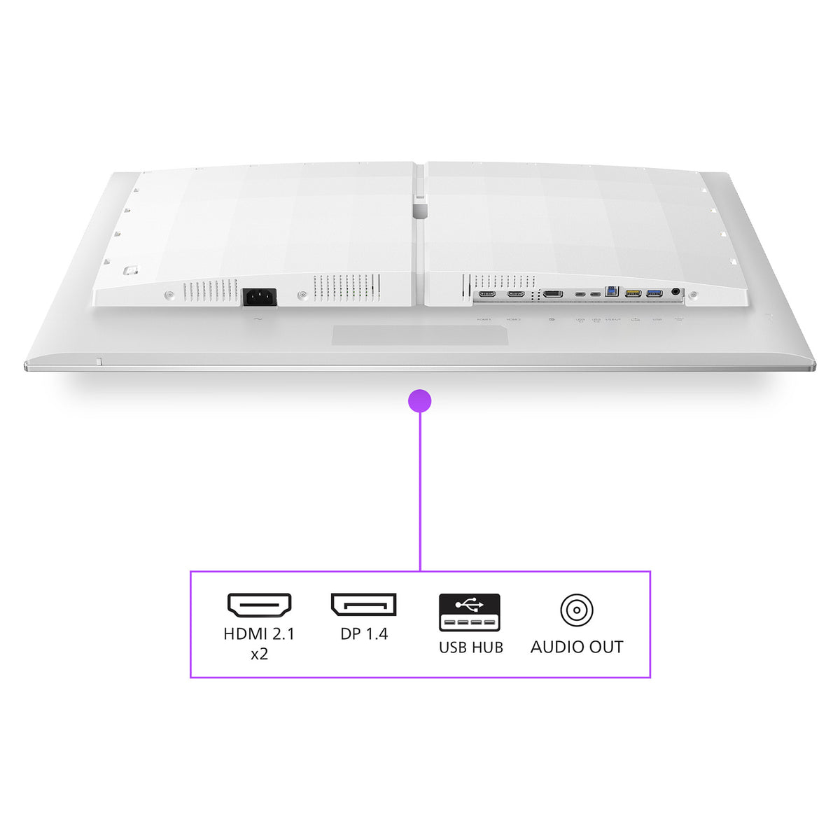 80 cm (31.5") 3840 x 2160 Pixel Philips 32M2N8900P/00 16:9 4K Ultra HD OLED 0,03 ms 240 Hz HDR DisplayPort HDMI USB-Hub Pivot Height VESA Speaker