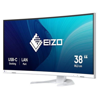 95,2 cm (37.5") 3840 x 1600 Pixel Eizo EV3851X-WT 24:10 UltraWide Quad HD+ IPS 5 ms 60 Hz DisplayPort HDMI USB-Hub Height VESA Speaker