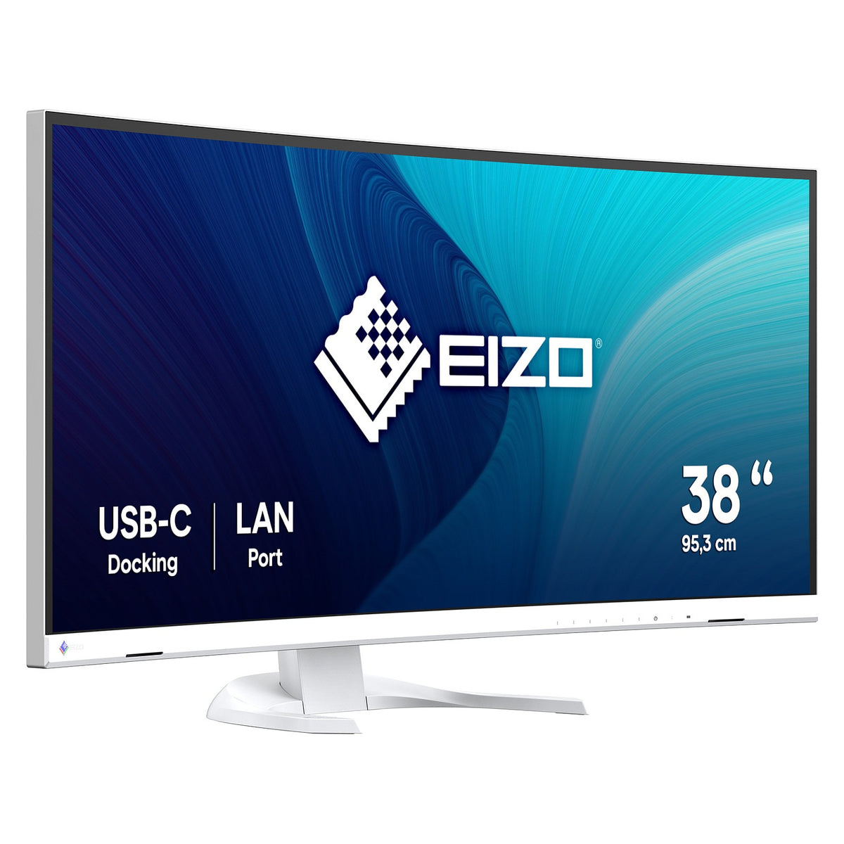 95,2 cm (37.5") 3840 x 1600 Pixel Eizo EV3851X-WT 24:10 UltraWide Quad HD+ IPS 5 ms 60 Hz DisplayPort HDMI USB-Hub Height VESA Speaker