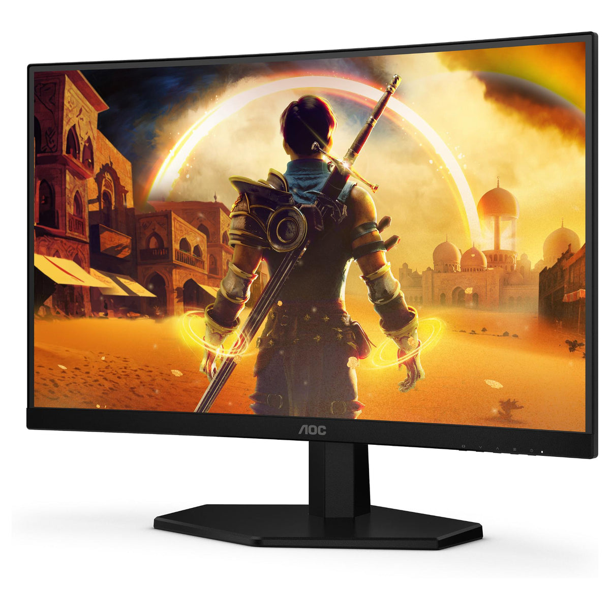 59,9 cm (23.6") 1920 x 1080 Pixel AOC C24G42FE 16:9 Full HD VA 4 ms 180 Hz HDR DisplayPort HDMI VESA
