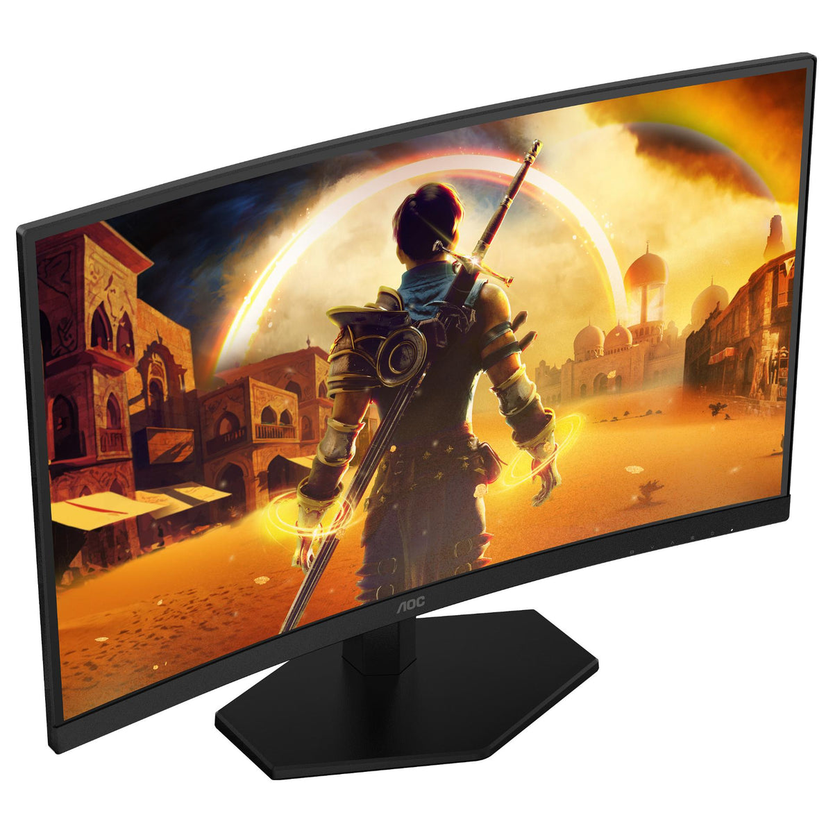 68,6 cm (27") 1920 x 1080 Pixel AOC C27G42FE 16:9 Full HD VA 4 ms 180 Hz HDR DisplayPort HDMI VESA