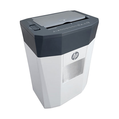 HP OneShred Auto 80CC Aktenvernichter mit Partikelschnitt bis 80 Blatt weiß