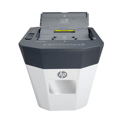 HP OneShred Auto 80CC Aktenvernichter mit Partikelschnitt bis 80 Blatt weiß