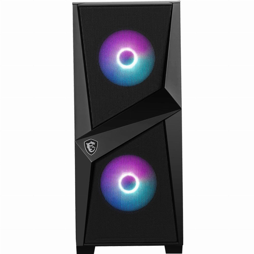MIDI MSI MAG FORGE 100R | black. window. RGB