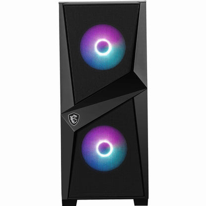 MIDI MSI MAG FORGE 100R | black. window. RGB