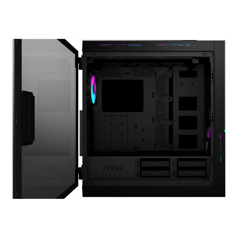 BIG MSI MPG SEKIRA 500X | black. window. RGB
