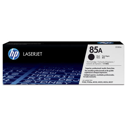 HP 85A original LaserJet Toner cartridge CE285A black standard capacity 1.600 pages 1-pack