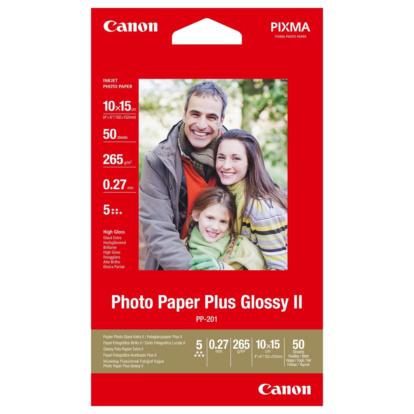 Canon 2311B003 10x15cm Fotopapier