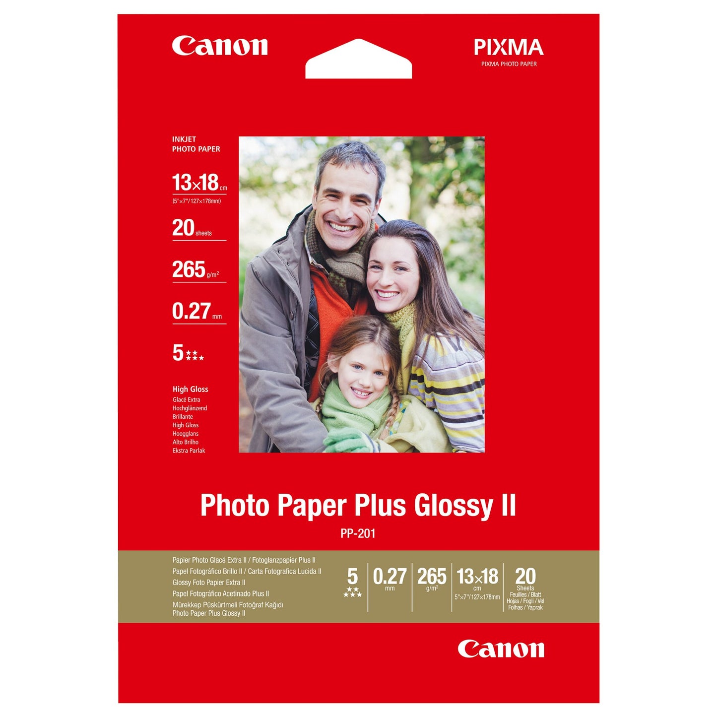 Canon 2311B018 13x18cm Fotopapier