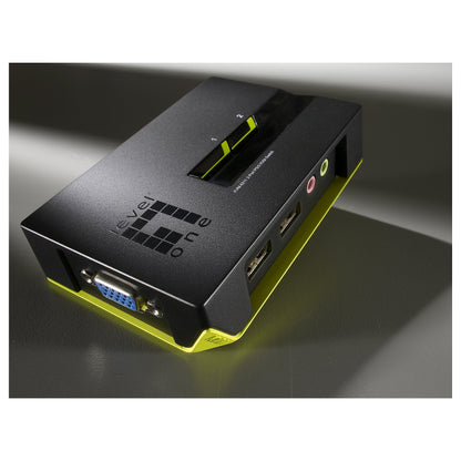 KVM Switch USB 2x Level One Audio