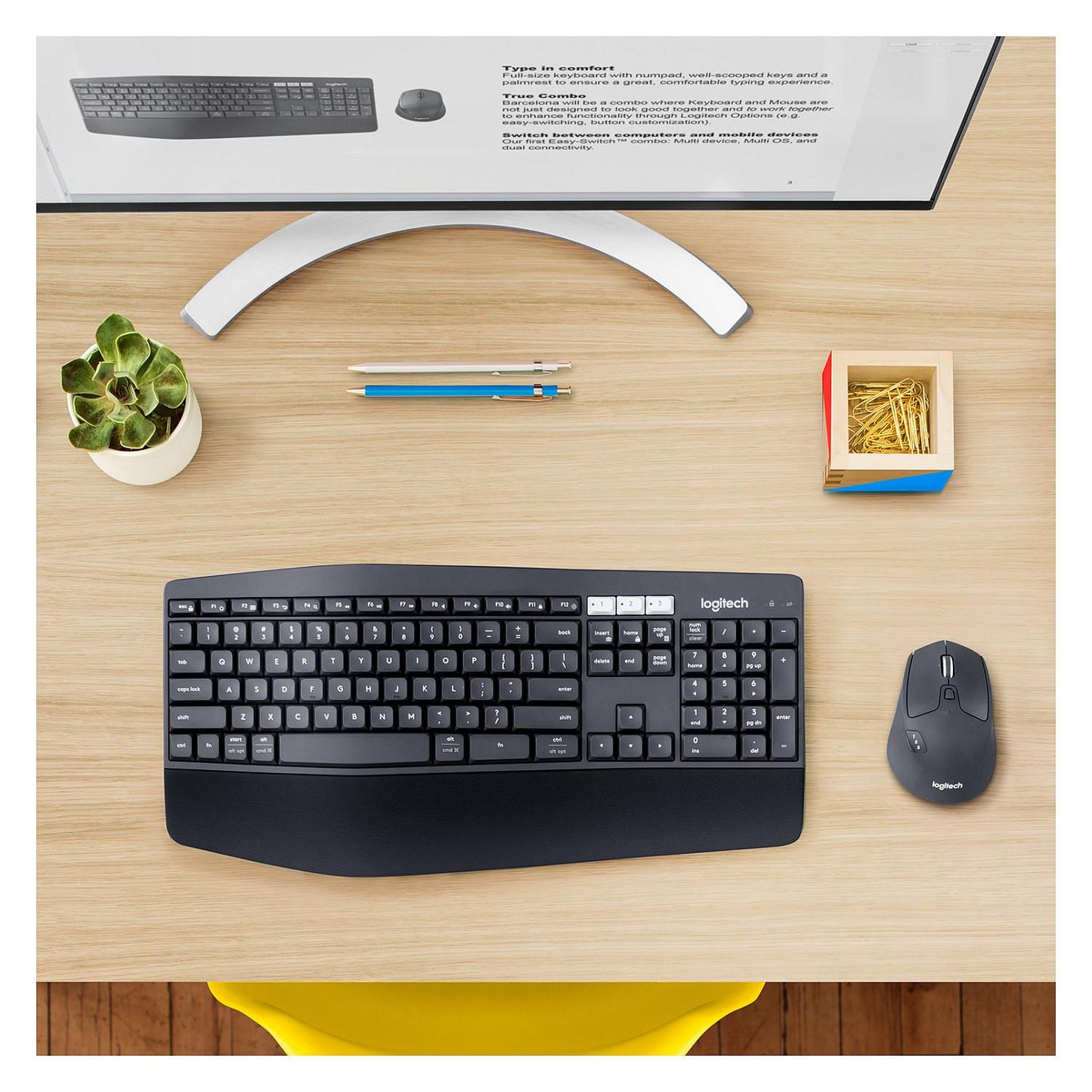 Logitech MK850 Performance Wireless Combo QWERTZ DE