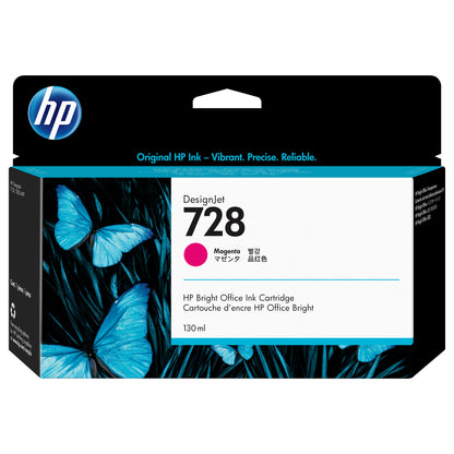 HP 728 130-ml Magenta Tintenpatrone