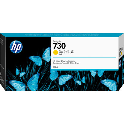HP Tinte 730 P2V70A Gelb