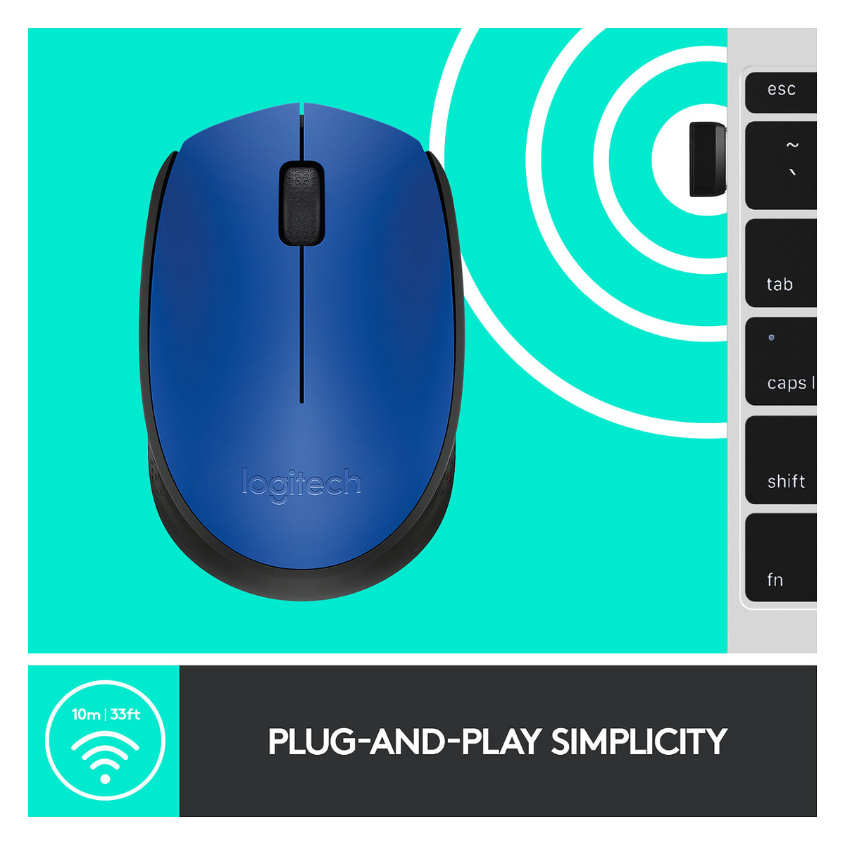 Logitech M171 Wireless blue