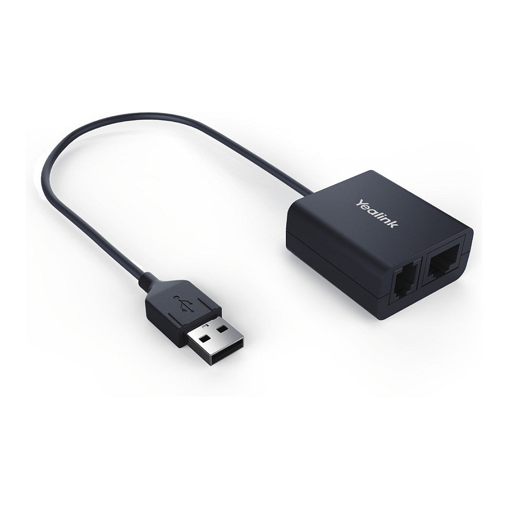 Yealink EHS40 Kabelloser Headset-Adapter für drahtloses Headset + VoIP