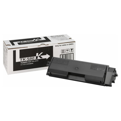 Kyocera Toner TK-580K Schwarz bis zu 3.500 Seiten gem. ISO/IEC 19798