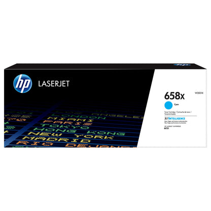 HP Toner 658X W2001X Cyan