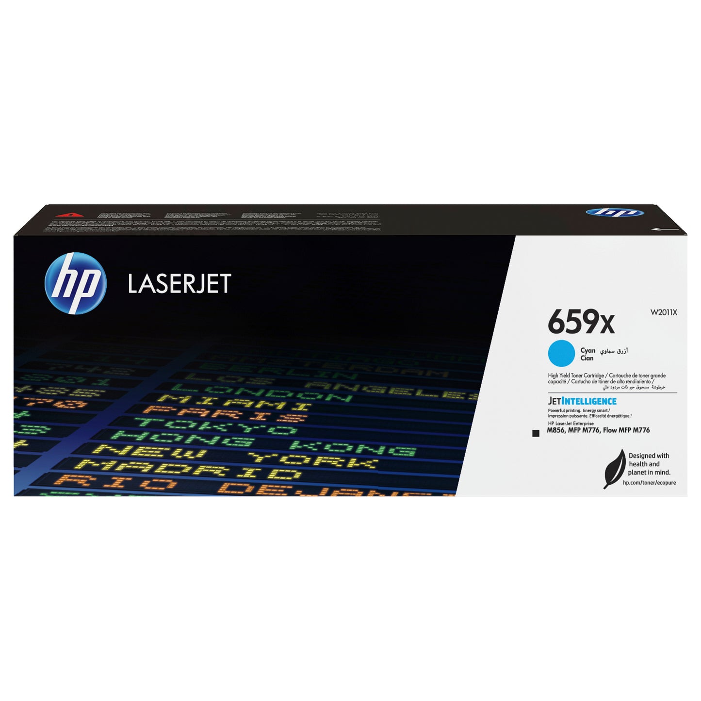 HP 659X High Yield Cyan Original LaserJet Toner Cartridge