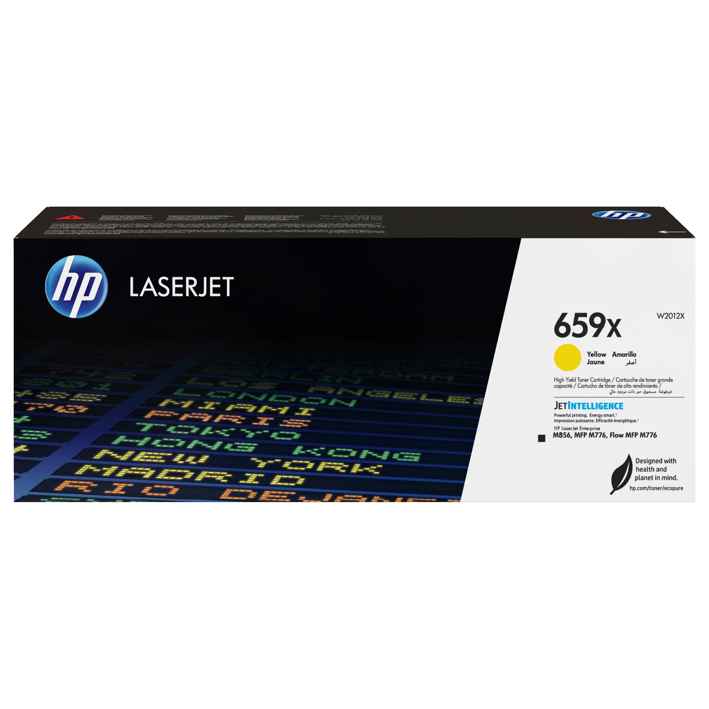 HP 659X High Yield Yellow Original LaserJet Toner Cartridge