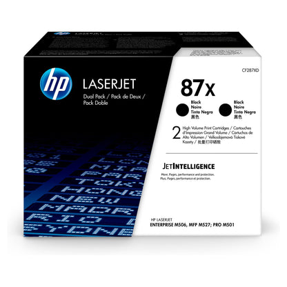 HP Toner 87X CF287XD Schwarz 2er Pack