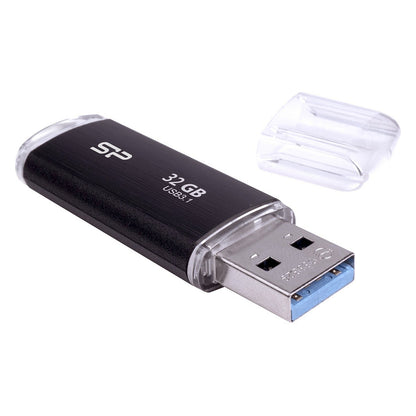 STICK USB3.1 32GB Silicon Power B02 Black