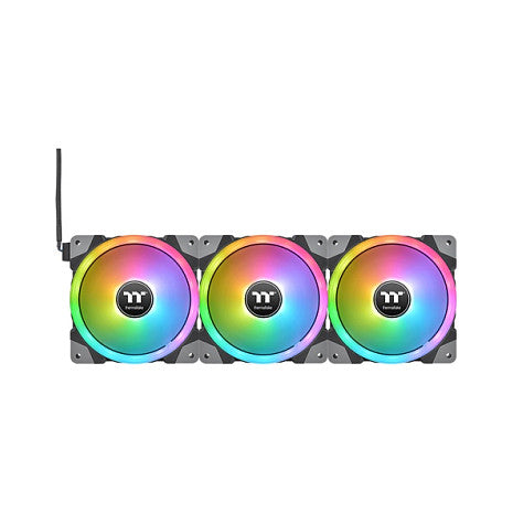 140mm Thermaltake SWAFAN EX14 RGB PC Cooling Fan TT Premium Edition 3 Pack