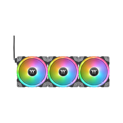 140mm Thermaltake SWAFAN EX14 RGB PC Cooling Fan TT Premium Edition 3 Pack